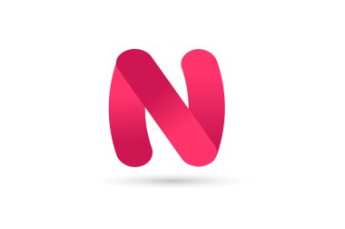 N harfi vektör Logo Simge şablonu