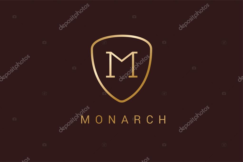Royal logo vector template. Hotel logo. Kings symbol. Royal crests monogram. Kings Top hotel. Letter M logo. Royal hotel, Premium M brand boutique, Fashion M logo, Lawyer logo. Shield. vintage modern