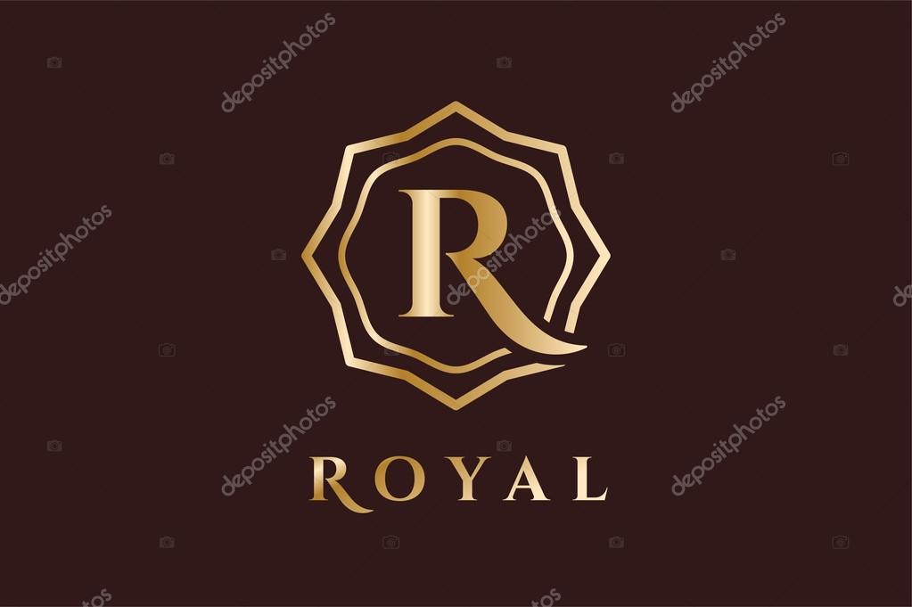 Royal logo Royalty Free Vector Image - VectorStock