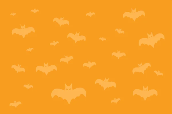 Halloween vetor fundo sem costura padrão — Vetor de Stock