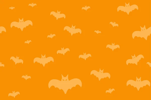 Halloween Vektor Hintergrund nahtlose Muster — Stockvektor
