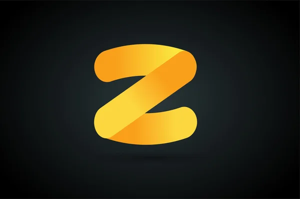 Abstract Z character vector logo icon monogram — Stok Vektör