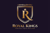 Royal logó vektoros sablon hotel