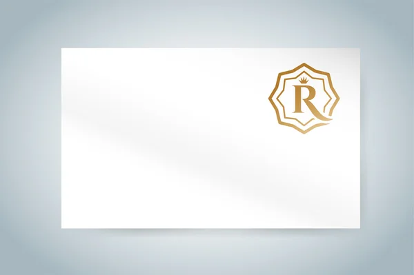 Hotel Royal logo wektor szablon — Wektor stockowy