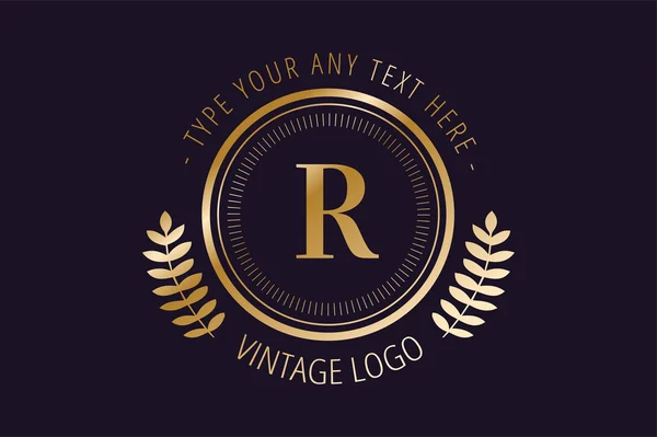 Hotel Royal logo wektor szablon — Wektor stockowy