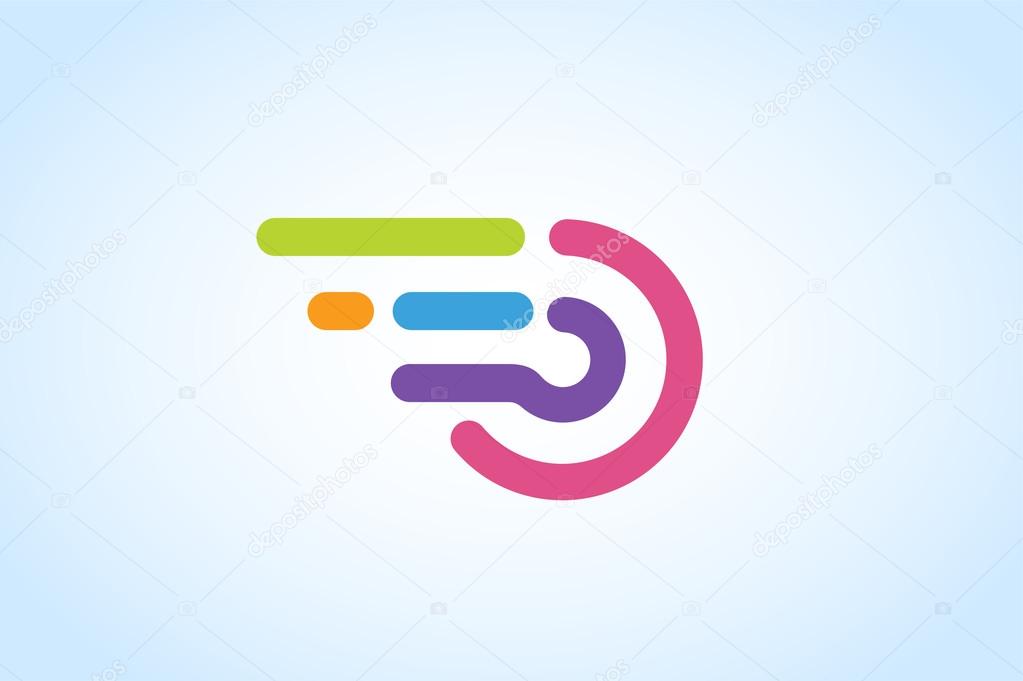 Fast line circle logo. Orbit rings monogram. Vector O circle. Circle O letter design. Transport circle shape logo. Round rings logo. Ring circle symbol.Thin line circle logo. Together circle icon logo