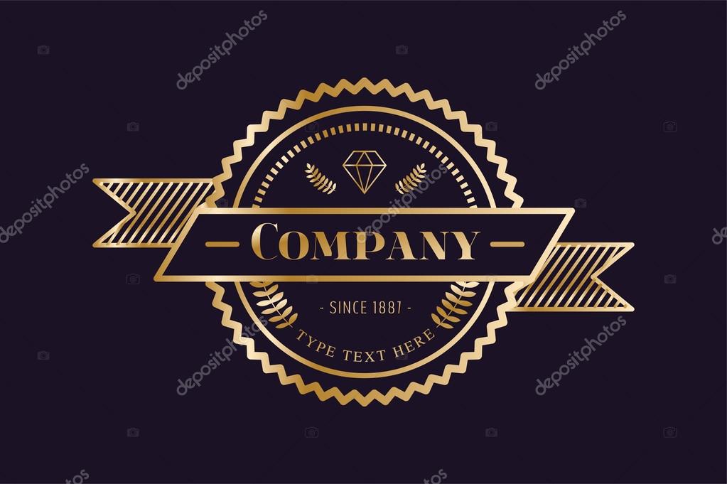 Vintage old style logo icon template. Letter H logo. Royal hotel, Premium boutique, Fashion logo, Education logo, Shield logo, VIP logo. School University logo, Premium quality logo brand, Lawyer logo