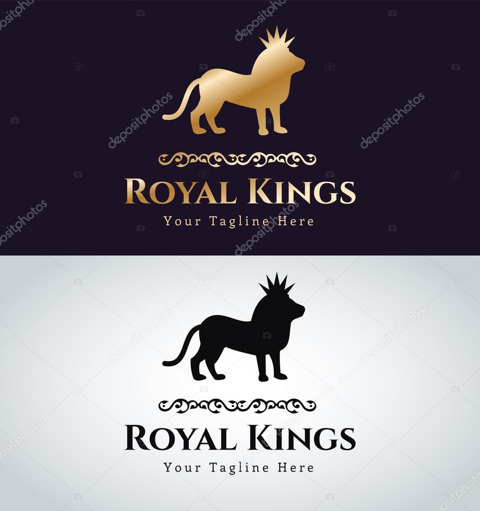 Royal logo vector logo. Lion logo. Kings symbol. Royal crests monogram. Kings Top hotel. Lion logo. Royal hotel, Premium brand boutique, Fashion logo, Lawyer logo. Vintage logo, modern logo, lion logo