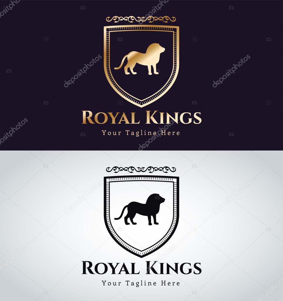 Royal logo vector logo. Lion logo. Kings symbol. Royal crests monogram. Kings Top hotel. Lion logo. Royal hotel, Premium brand boutique, Fashion logo, Lawyer logo. Vintage logo, modern logo, lion logo