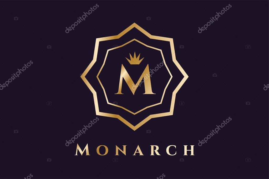 Royal logo vector template. Hotel logo. Kings symbol. Royal crests monogram. Kings Top hotel. Letter M logo. Royal hotel, Premium M brand boutique, Fashion M logo, Lawyer logo. Crown vintage modern