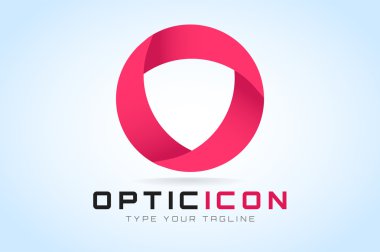 Teknoloji yörünge web yüzük logosu