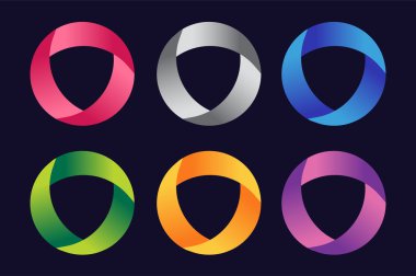 Teknoloji yörünge web yüzük logosu