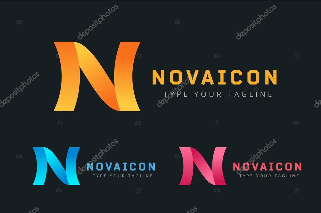 N letter vector. N logo icon template. N symbol silhouette. N isolated icon, N line style letter, N logotype, N logotype, N modern symbol, N company name brand. N letter vector company brand name