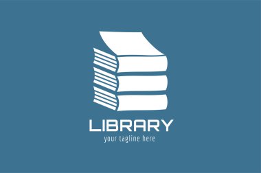 Books vector logo icon