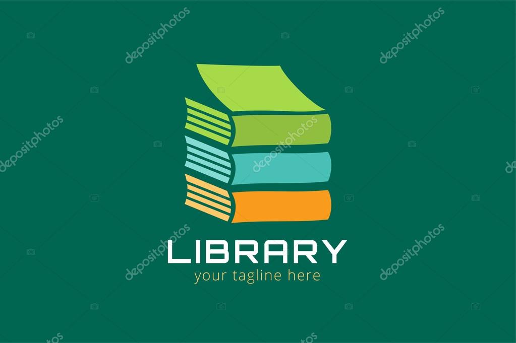 Books vector logo. Books icons. Books skyscraper. Books isolated on white background. Book logo. School books. Education books, university, books symbol, book stack. Book vector