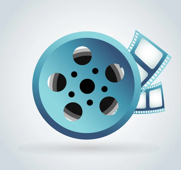 Filme cinema tecnologia vector — Vetor de Stock