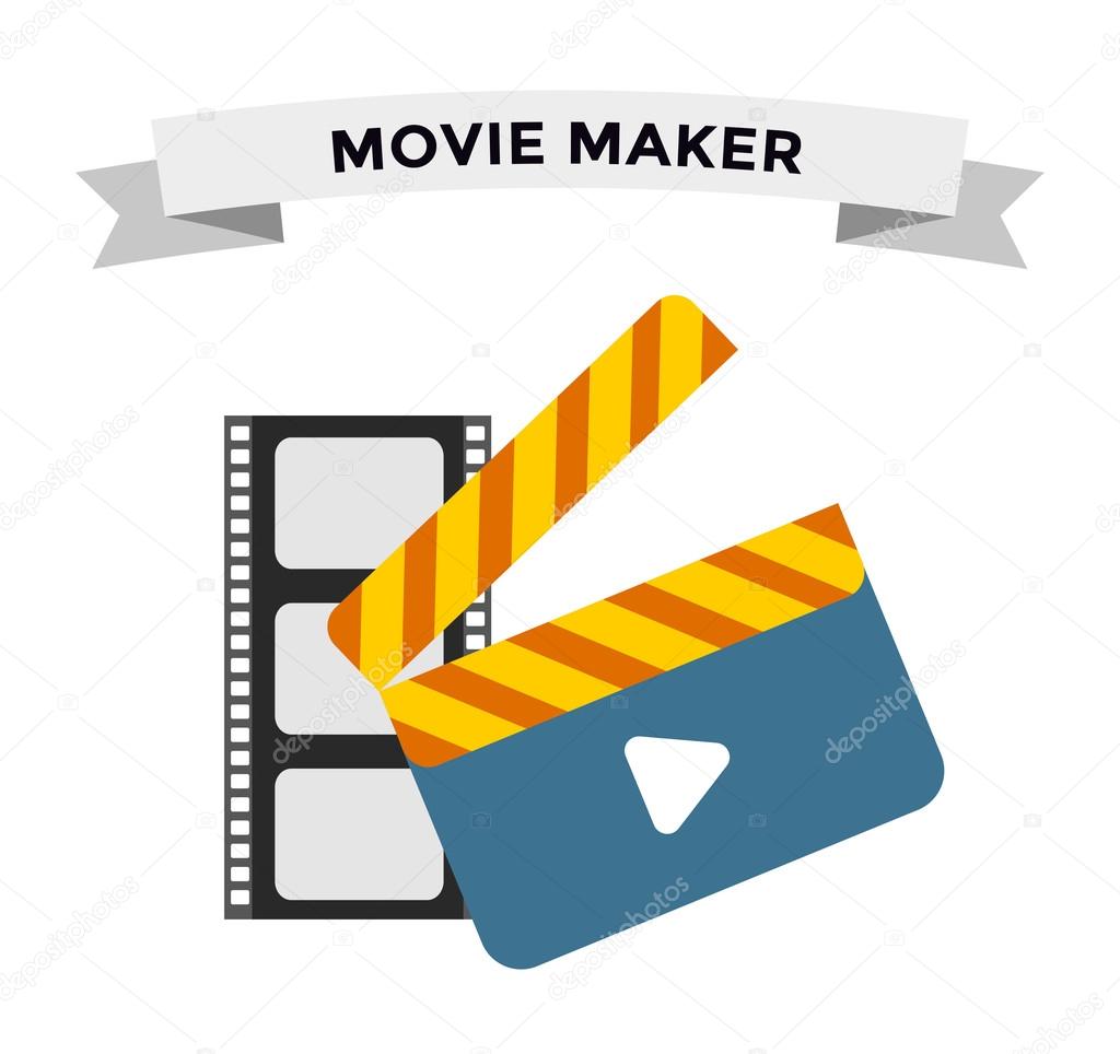 Cinema film clapper board vector illustration icons set. Television icons, TV icons. Movie clapper board icon silhouette isolated. Movie clapboard for scene edition. Film clapboard movie vector icons