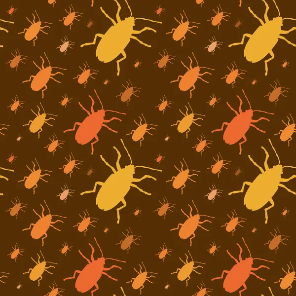 Színes rovarok biológia gyűjtemény — Stock Vector