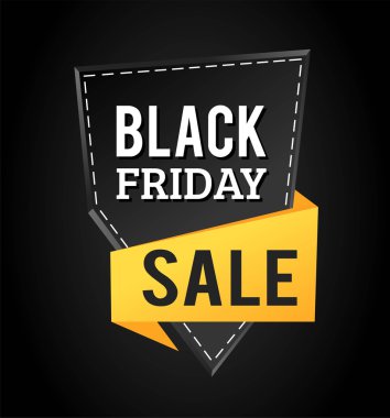 siyah Cuma satış rozet