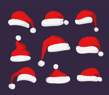 Noel Baba kırmızı şapka