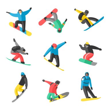 Snowboard farklı teşkil etmektedir atlamak