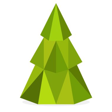 Noel ağacı düz Icons set