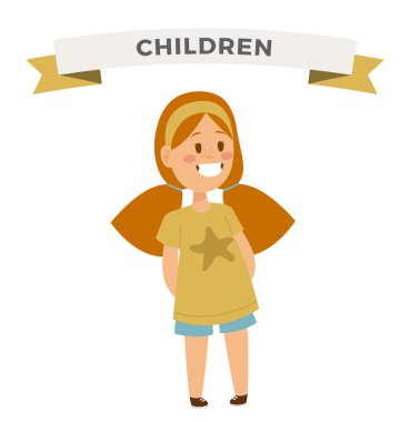 Cute little girl cute dress