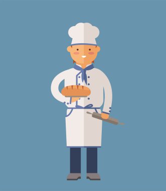 Vector cooking chef vector illustration