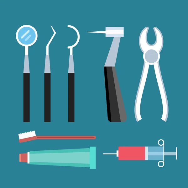 Realistic dentist tools Stock Vector by ©sputnici.mail.ru 141073524