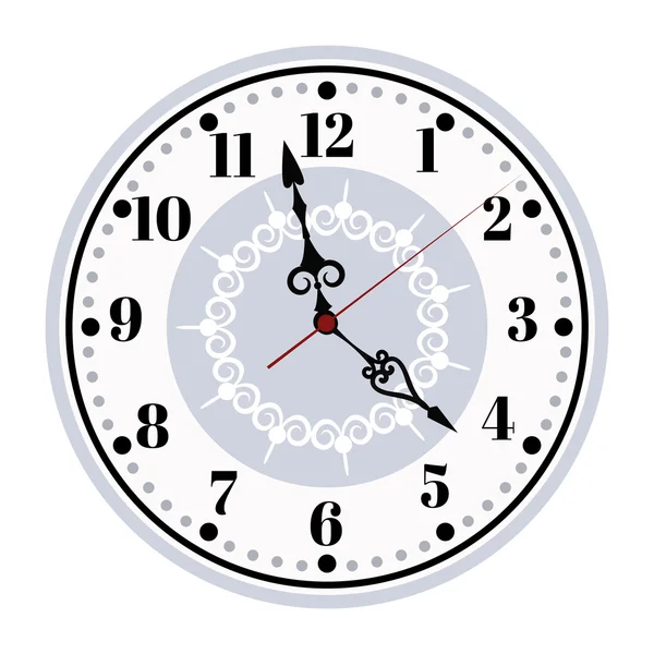 Horloge montres alarmes vectorielles icônes illustration — Image vectorielle