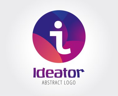 Info abstract logo template