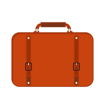 Business bag suitcase vector illustration