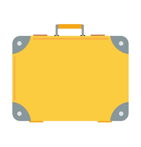 Business bag suitcase vector illustration — Stok Vektör