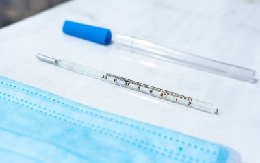 Tıbbi maskelerde cıva termometresi