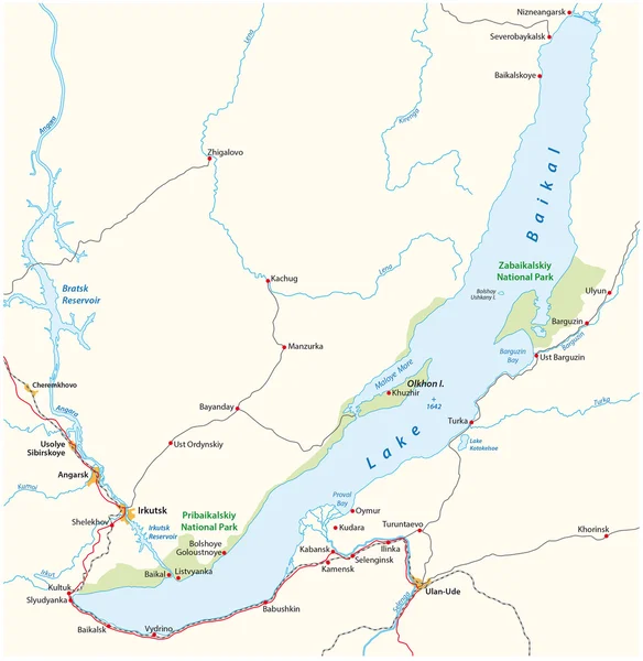 Deniz Baykal harita, Rusya Federasyonu