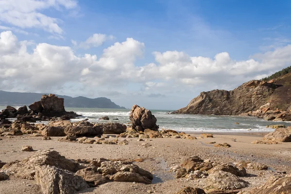 Oceano atlântico na Galiza, Espanha — Fotografia de Stock