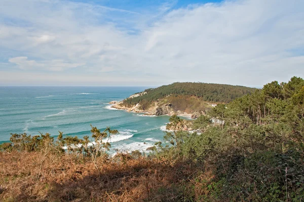 Atlantik Okyanusu bulunan Galiçya, İspanya — Stok fotoğraf