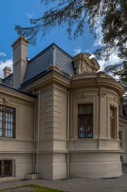 PUNTA ARENAS, ŞİLİ-FEBRUARY 10, 2020: Punta Arenas, Patagonya, Şili 'deki Bölgesel Magallane Müzesi