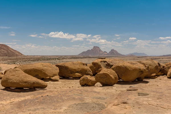 Вид Маленького Шпицкоппе Шпицкоппе Намибия — стоковое фото