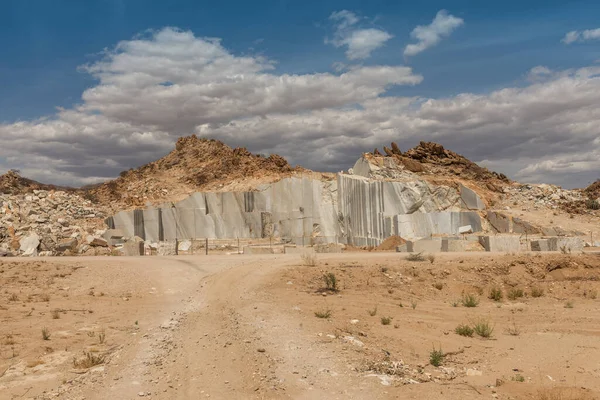 Pedreira Mármore Sul Pequena Cidade Karibib Erongo Namíbia — Fotografia de Stock