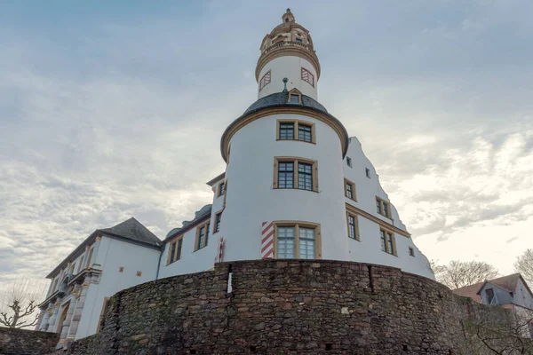 Mittelalterliches Hoechster Schloss Frankfurt Hoechst Deutschland — Stockfoto