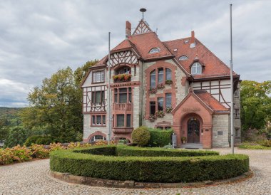 KRONBERG IM TAUNUS, GERMANY-EPTEMBER 15 Eylül 2018: Kronberg im Taunus, Almanya