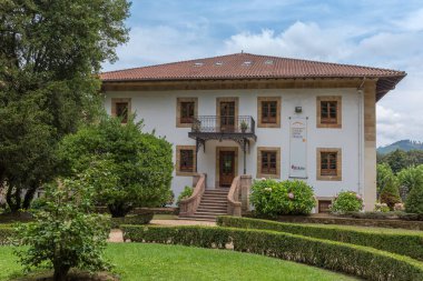 Guernica, İspanya, 29 Temmuz 2018: Bask Ülkesi Müzesi, Euskal Herria Müzesi, Guernica, İspanya 