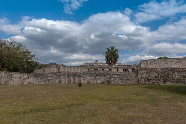 墨西哥尤卡坦半岛卡巴古玛雅城市的废墟 — 图库照片
