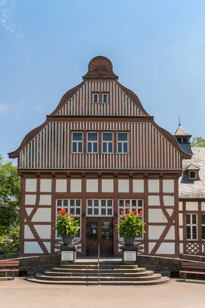 Bad Nauheim Niemcy Lipiec 2017 Biblioteka Dawnym Inhalatorze Architekta Wilhelma — Zdjęcie stockowe