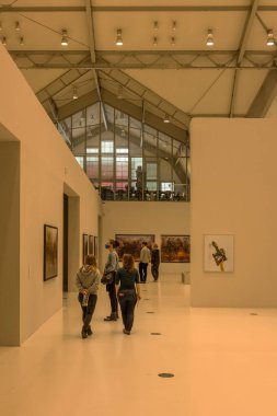 HAMBURG, GERMANY, 17 Haziran 2020: Deichtorhallen, Hamburg, Almanya 'da çağdaş sanat ve fotoğraf sergisi