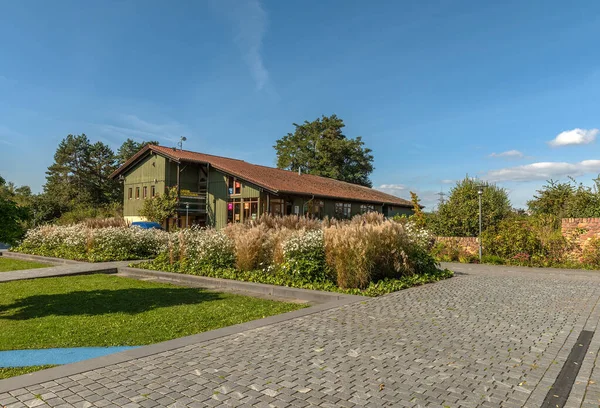 Flrsheim Germany September 2021 Visitor Center Regional Park Rhein Main — Stock Photo, Image