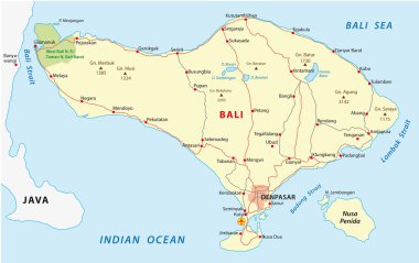 Bali Haritası