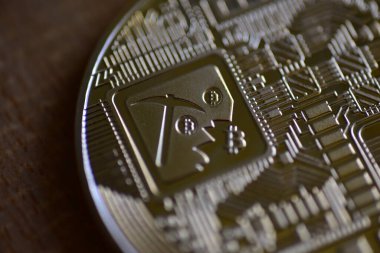 Paraları kripto para piyasası iş konseptine yakın tut.