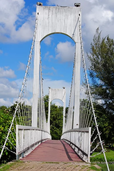 Ponte bianco — Foto Stock
